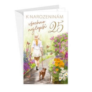ARGUS Přání k narozeninám 25 15-6470c25