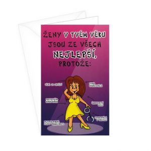 ARGUS Vtipné přání k narozeninám 190-644-c