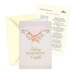 ARGUS Přání svatební 33-4022-c
