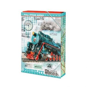 ARGUS Školní box na sešity A5 Train 12410305