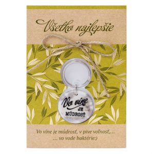 ARGUS Blahopřání s klíčenkou 23220014