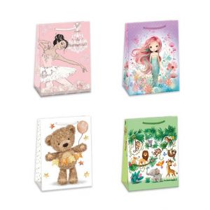 ARGUS Dárková papírová taška 23 x 32 cm mix 12 ks 07550014