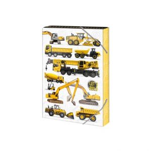 ARGUS Školní box na sešity A5 LET’S BUILD 12410390