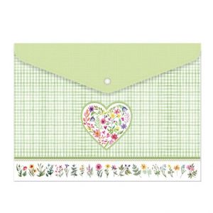 ARGUS Plastová obálka s drukem A4 bílo zelená 16500397