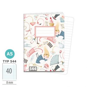 ARGUS Sešit A5 TYP 544 Alice’s adventures in Wonderland 15920387