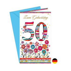 ARGUS Přání k narozeninám 50 DE 15-6311n