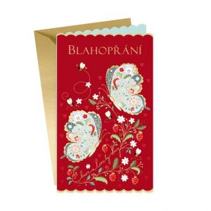 ARGUS Přání k narozeninám nebo k svátku 15-6578c