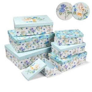 ARGUS Sada 7 ks dárkových krabic květinových 21005195