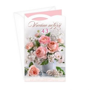 ARGUS Přání k narozeninám s výběrem roku 15-6573c