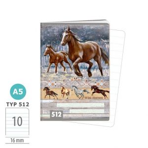 ARGUS Sešit A5 TYP 512 Wild horses 15910414