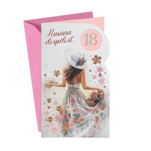 ARGUS Přání k 18. narozeninám 15-6582c18