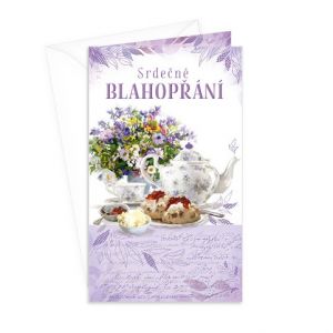 ARGUS Přání k narozeninám nebo k svátku 15-6579c