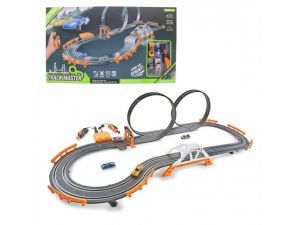 Autodráha, 145 x 60 x 32 cm, 520 cm, adapter/baterie