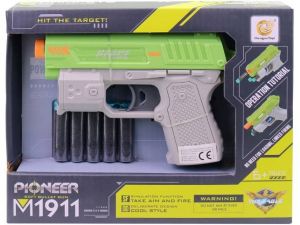 Pistole se střelkami, 16 cm