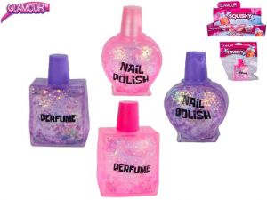 Glamour lahvička kosmetická 7cm strečová 2druhy 2barvy v sáčku