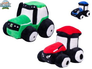 Kids Globe Farming traktor plyšový 13cm 3druhy 0m+