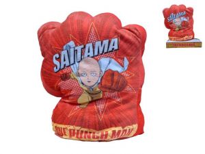 One-Punch Man rukavice plyšová 21cm Saitama 0m+ na podložce