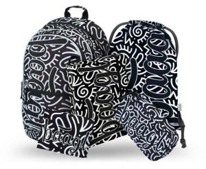 BAAGL 5 SET Core Element: batoh, penál, sáček, desky, peněženka