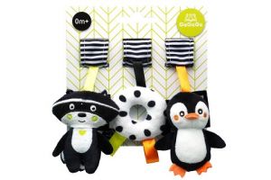 GAGAGU Závěsná plyšová hračka Mýval Tučňák Donut