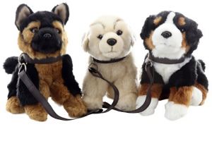 Plyš Štěně s vodítkem 16 cm Eco-friendly