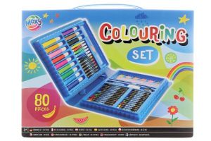 Box s malovacími potřebami 80ks