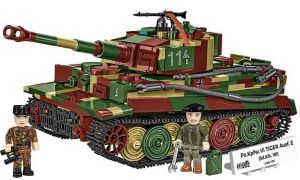 COBI 3124 II WW PzKpfw VI Tiger Ausf E, 2v1, 1:35, 862 k, 2 f