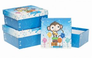 Dárková krabička Opička s dárky velká