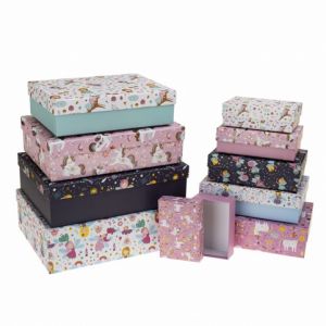 Krabice dárková jednorožec