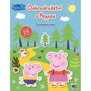 Velká samolepková knížka Dobrodružství s Peppou