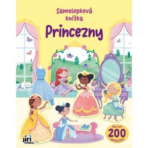Samolepková knížka Princezny