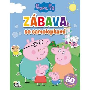 Zábava se samolepkami Prasátko Peppa