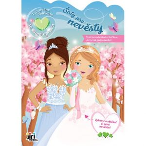 Tvarované oblékání se samolepkami Šaty pro nevěsty