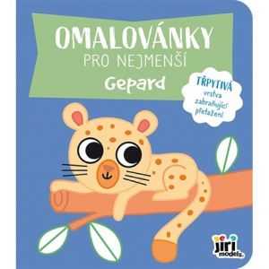 Omalovánky pro nejmenší Gepard
