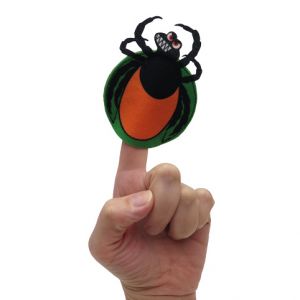 Klíště, prstový maňásek