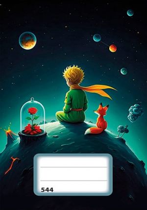 Sešit (544) A5 linkovaný, 40l, Malý princ