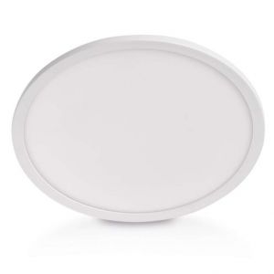 EMOS LED přisazené svítidlo FLORI kruhové, bílé, 18W, neutrální bílá