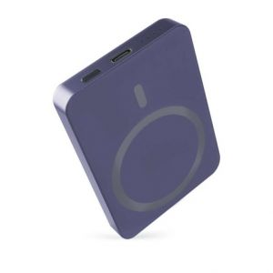 EMOS Powerbanka EMOS WI 522, 5 000 mAh, 20 W+Wireless, modrá