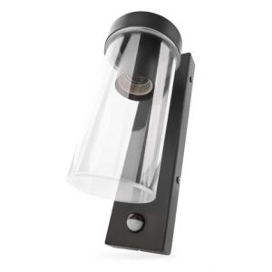 EMOS Zahradní nástěnné svítidlo ZALA, čidlo soumraku, 14,5 x 8,9 x 26,2 cm, 1 x E27, 15 W