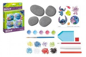 Malování na oblázky/kameny Stitch kreativní sada v krabičce 17,5x24,5x3,5cm