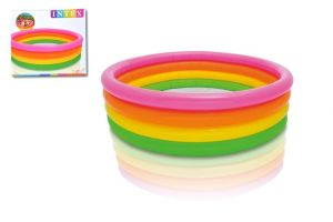 Nafukovací bazén čtyřbarevný Sunset Glow 168x46cm INTEX 56441