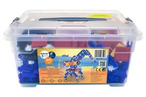 Stavebnice SEVA 5 Jumbo (1064 dílků) v plastovém boxu VISTA