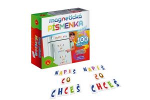 Magnetická písmenka-na lednici