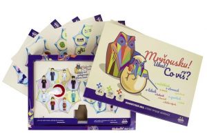 Mrňousku! Ukaž!, co víš? společenská magnetická hra v krabici 42x29x6cm 4+