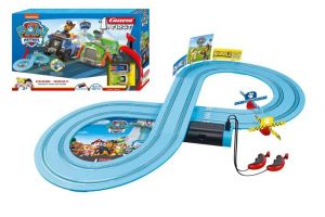 Autodráha Carrera First Paw Patrol/Tlapková Patrola 2,4m plast +2 auta na bat. v krabici 5