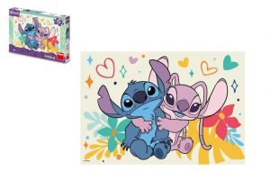 Puzzle Stitch a Angel 26x18cm 24 dílků v krabičce 27x19x4cm