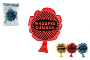 Prdící polštářek plast/pěna 10cm 3 barvy v sáčku