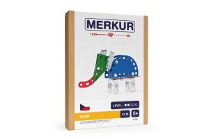 Stavebnice MERKUR Slon mini 52ks v krabici 13x18,5x3cm