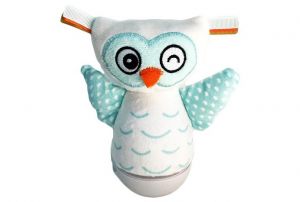 Usínací sova Roly Poly s efekty 16cm