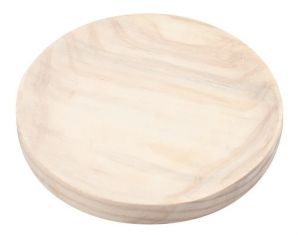 Dekorační podnos dřevěný o 20 x 2,5 cm