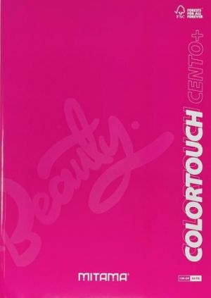 Sešit "Color Touch", A4+, linkovaný s okraji, 52+2 listů, růžová, MITAMA 62176-90146